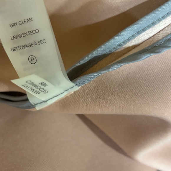 Calvin Klein Pink Microsuede Open Front Blazer - Picture 9 of 9